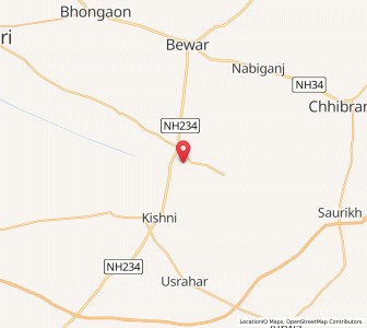 Map of Nagla Kamal, Uttar Pradesh