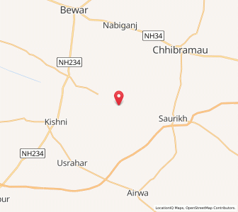Map of Nagla Karnai, Uttar Pradesh