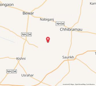 Map of Nagla Kesri, Uttar Pradesh