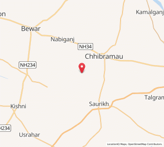Map of Nagla Khamaria, Uttar Pradesh