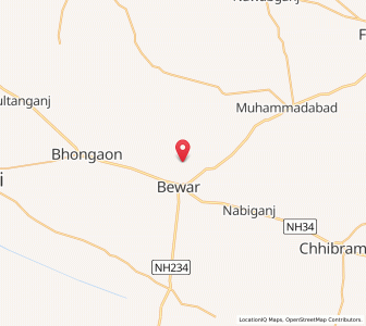 Map of Nagla Khokar, Uttar Pradesh