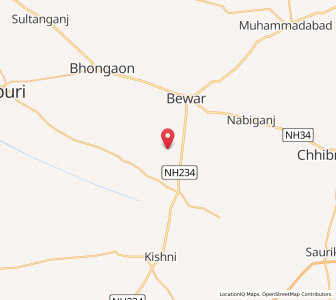Map of Nagla Kusa, Uttar Pradesh