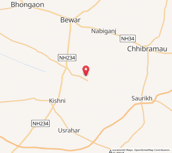 Map of Nagla Kushalpur, Uttar Pradesh