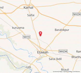 Map of Nagla Mahola, Uttar Pradesh