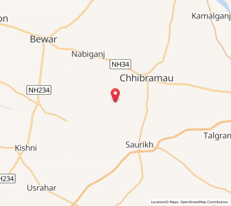 Map of Nagla Mahua, Uttar Pradesh