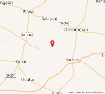 Map of Nagla Maik, Uttar Pradesh