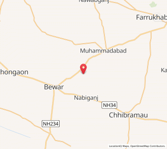 Map of Nagla Mankhari, Uttar Pradesh