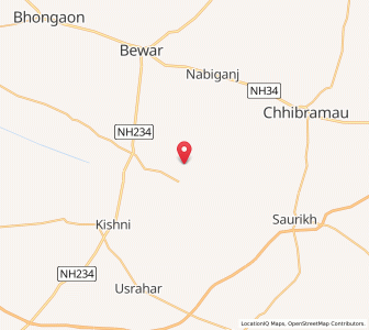 Map of Nagla Manmotia, Uttar Pradesh