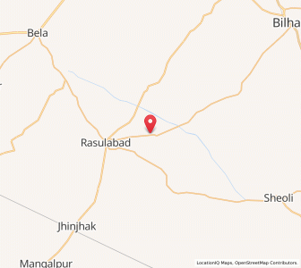 Map of Nagla Megan, Uttar Pradesh