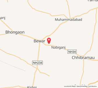 Map of Nagla Mehen, Uttar Pradesh