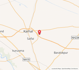 Map of Nagla Mukand, Uttar Pradesh