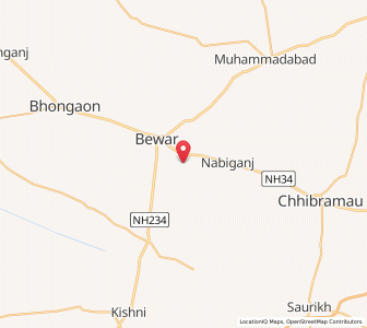 Map of Nagla Naini, Uttar Pradesh