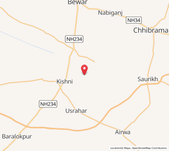 Map of Nagla Paitu, Uttar Pradesh