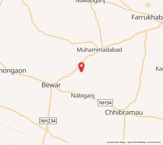Map of Nagla Pancham, Uttar Pradesh