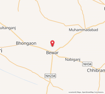 Map of Nagla Param, Uttar Pradesh
