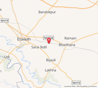 Map of Nagla Premi, Uttar Pradesh