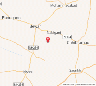 Map of Nagla Radhe, Uttar Pradesh