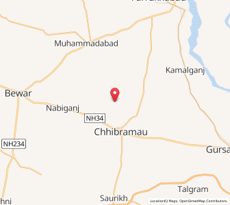 Map of Nagla Raja, Uttar Pradesh