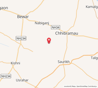 Map of Nagla Raruwa, Uttar Pradesh
