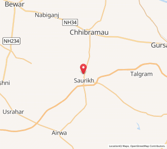 Map of Nagla Samadhpur, Uttar Pradesh