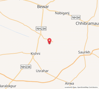 Map of Nagla Shiblal, Uttar Pradesh
