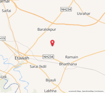Map of Nagla Sikariya, Uttar Pradesh