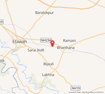 Map of Nagla Sitaram, Uttar Pradesh