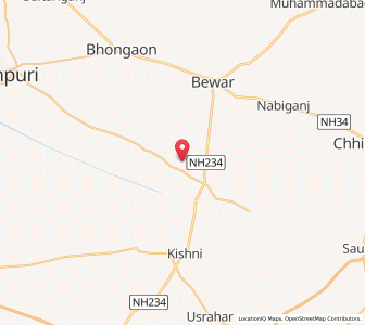 Map of Nagla Tara, Uttar Pradesh