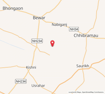 Map of Nagla Tejganj, Uttar Pradesh