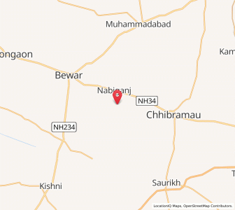 Map of Nagla Thakursingh, Uttar Pradesh