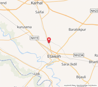 Map of Naglakhera, Uttar Pradesh