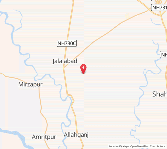 Map of Nagra Nath, Uttar Pradesh
