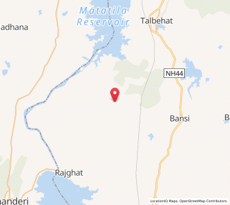 Map of Nagwas, Uttar Pradesh