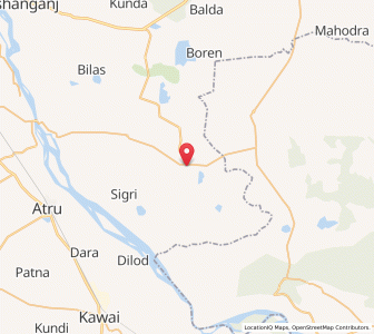 Map of Nahargarh, Rajasthan