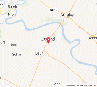 Map of Nahli, Uttar Pradesh