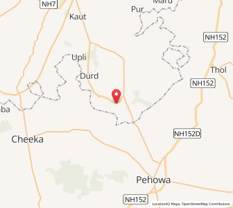 Map of Nai Rurki, Punjab