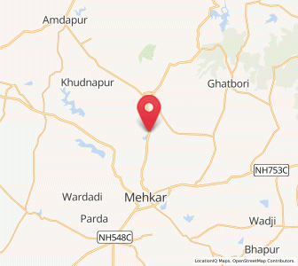 Map of Naigaon Dattapur, Maharashtra