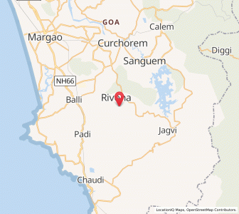 Map of Naina, Goa