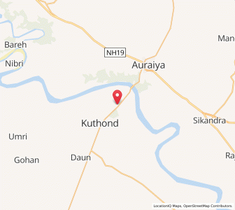Map of Nainapur, Uttar Pradesh