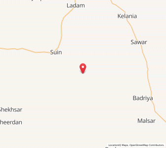 Map of Nainsar Samerivan, Rajasthan