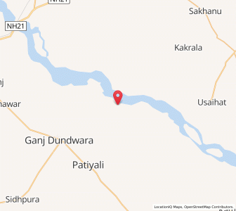 Map of Naithra, Uttar Pradesh