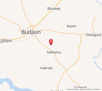 Map of Naithu, Uttar Pradesh