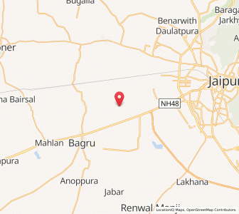 Map of Naiwala, Rajasthan
