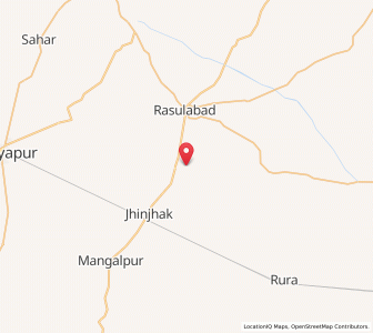 Map of Nakduwapur, Uttar Pradesh