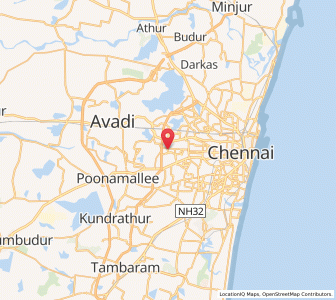 Map of Nalambur, Tamil Nadu