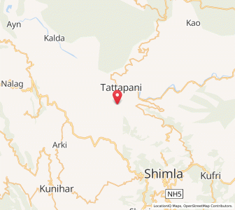 Map of Nalawan, Himachal Pradesh