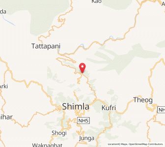 Map of Naldera, Himachal Pradesh