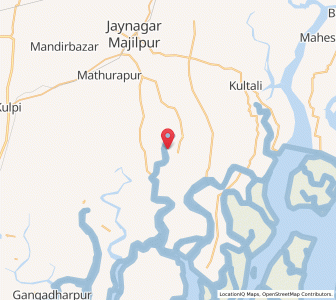 Map of Nalgora, West Bengal