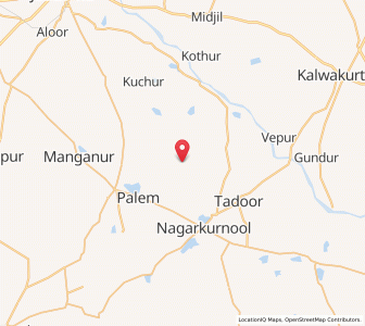 Map of Nalikadur, Andhra Pradesh