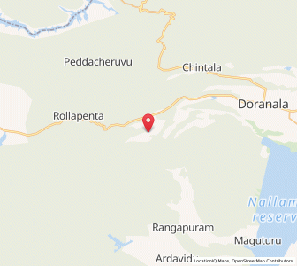 Map of Nallaguntla, Andhra Pradesh